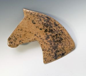 spotted horsehead ornament