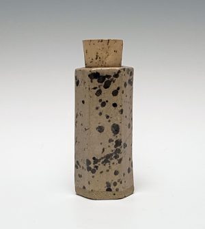 stoneware vial