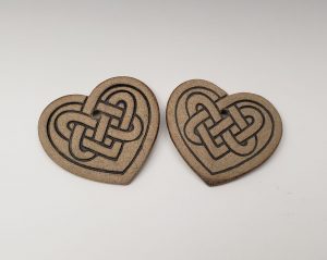 Celtic heart ornament